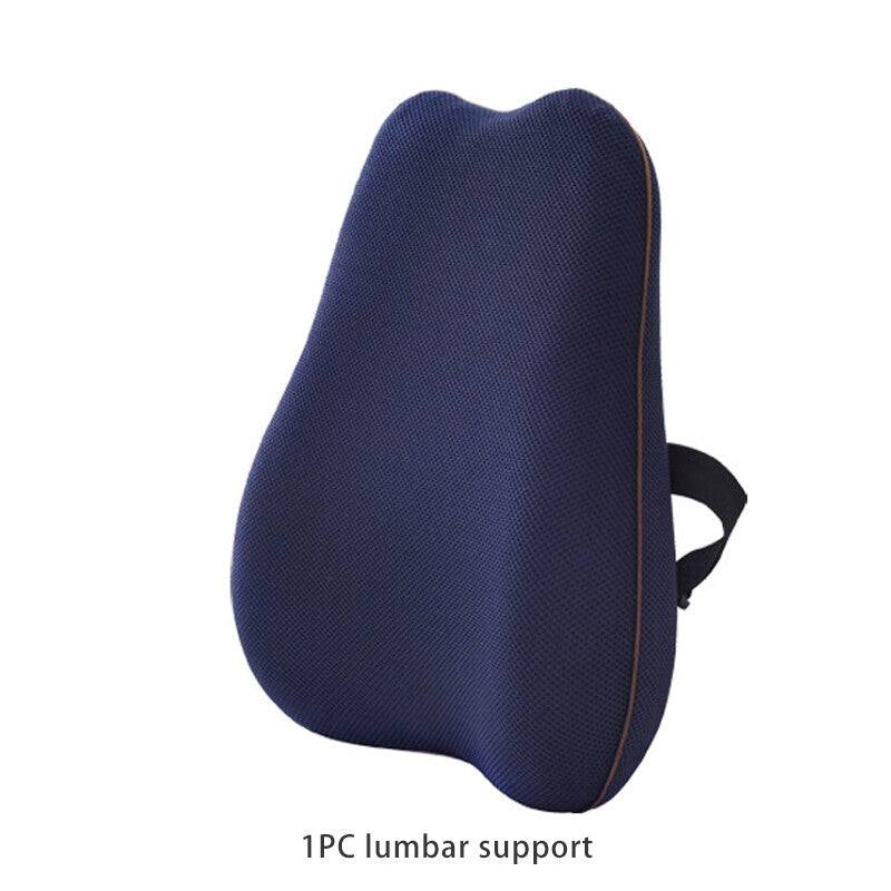 Coccyx Orthopedic Memory Foam Seat Cushion Lumbar Back Pillow Pain Relief Car AU