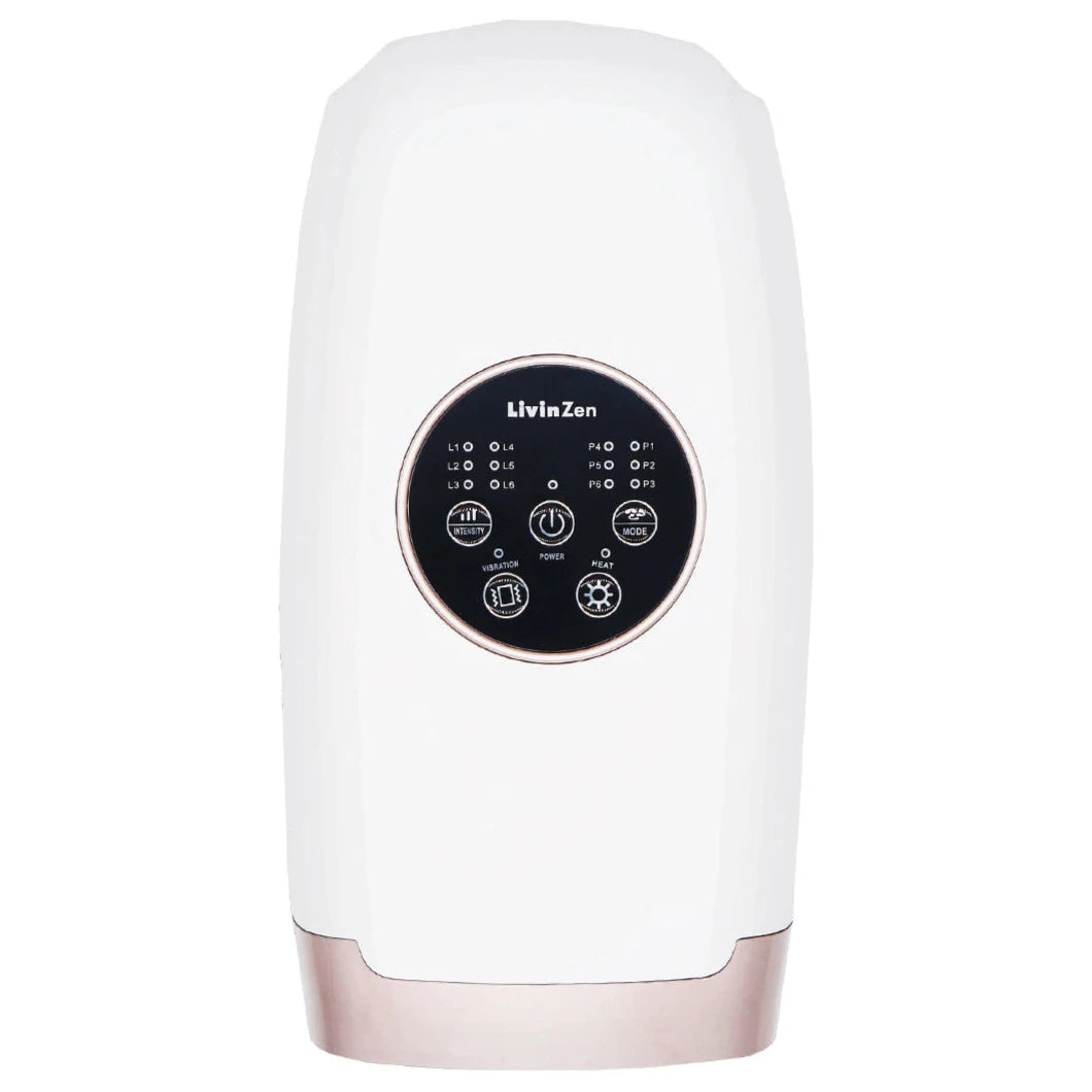 Ultimate Relief Hand Heated Massager With Air Compression For Finger, Wrist, And Palm Relaxation - Your Personal Spa Experience For Pain Relief And Stress Reduction