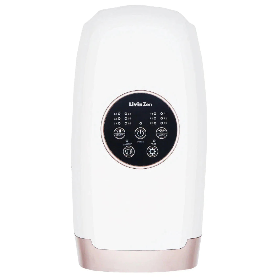 Ultimate Relief Hand Heated Massager With Air Compression For Finger, Wrist, And Palm Relaxation - Your Personal Spa Experience For Pain Relief And Stress Reduction
