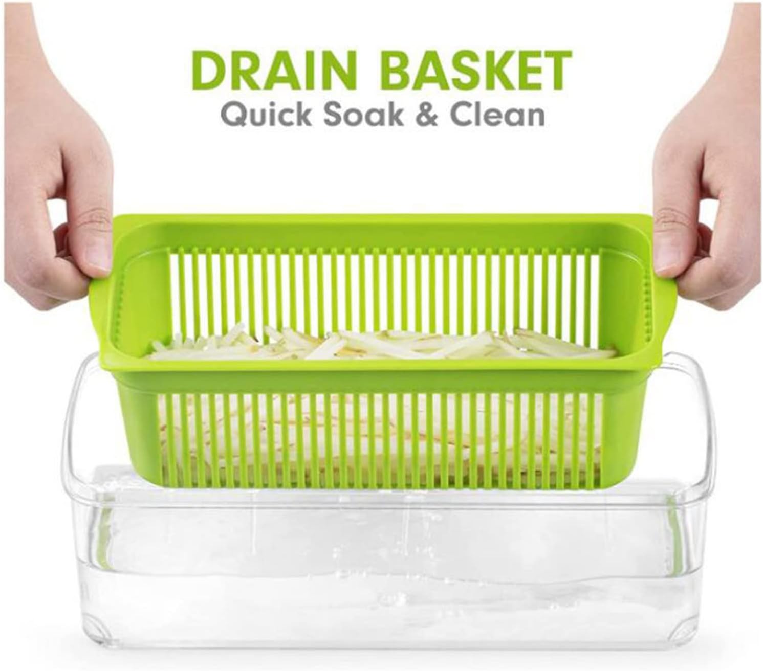 12-in-1 Multifunctional Vegetable Cutter Set - Precision Slicing, Dicing, Spiralizing, Excavating Onion Chopper, Salad Maker Carrot and Garlic With Container, All-in-One Effortless Kitchen Assistant