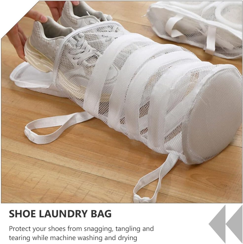 Portable Mesh Shoe Washing Bag Effective For Laundry Protection And Daily Use Ideal For Washing Machine and Travel For Shoes, Underwear, And Delicate Items