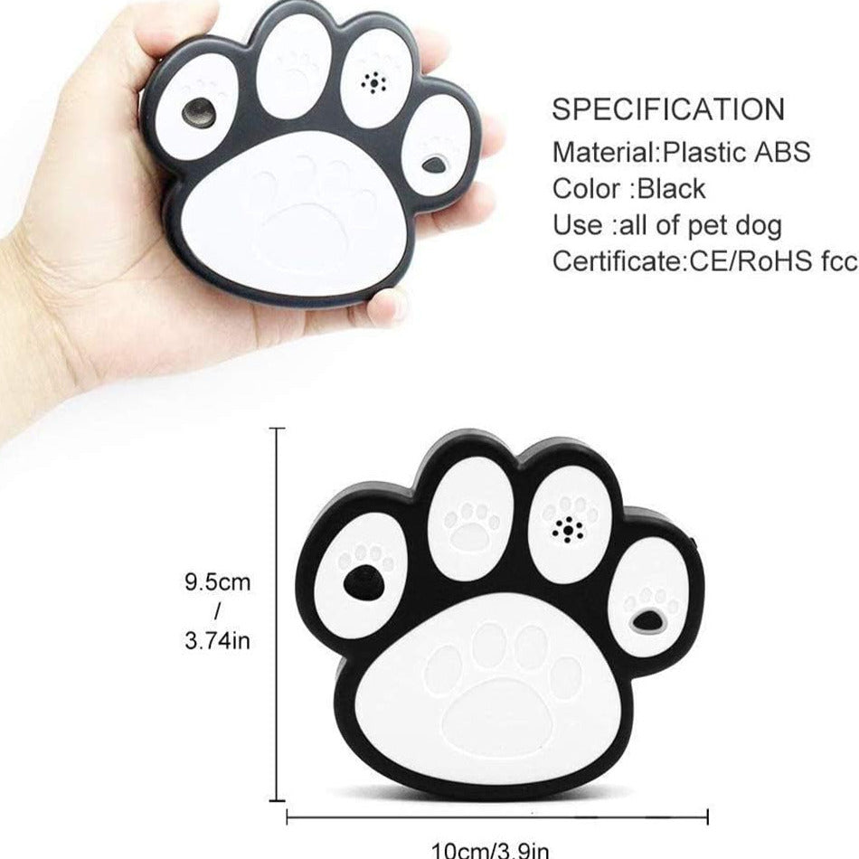 Ultrasonic Stronger Anti-Dog Barking Deterrent Repeller Device Training Dogs Not to Bark Up To 50ft Away 3 Different Adjustable Level Safe For Dogs