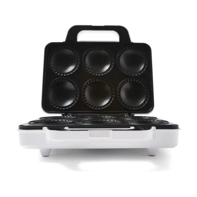 Electric Pie Maker 6 Pies Machine Non Stick Tarts Quiches Meat Apple Cooker