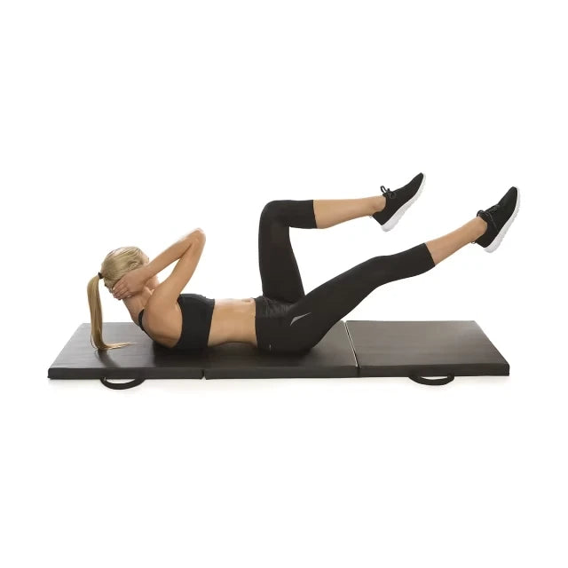 Folding Exercise Floor Mat Dance Yoga Gymnastics Training Home Judo Pilates Gym