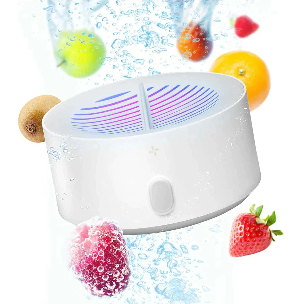Portable Fruit & Vegetable Washer For Deep-Cleansing Fruit & Vegetable Portable Automatic Washing Machine,  Sterilizer For Fresh, Safe, And Clean Produce In Your Kitchen