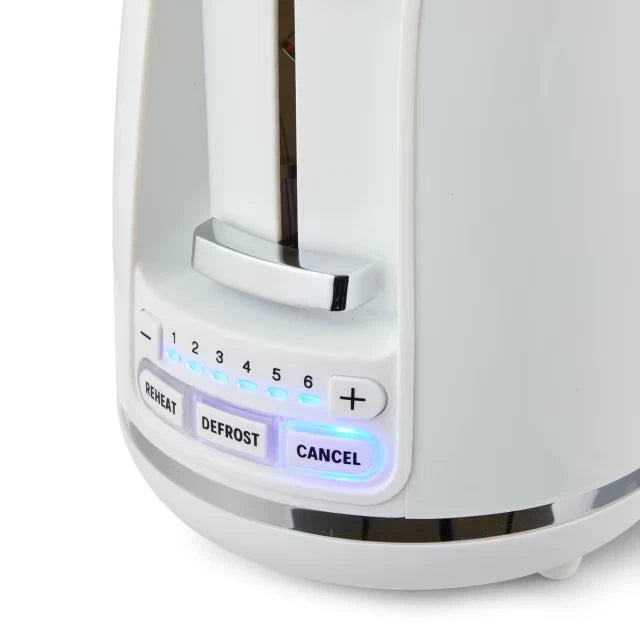 4 Slice Long Slot Toaster Variable Browning control Digital control panel