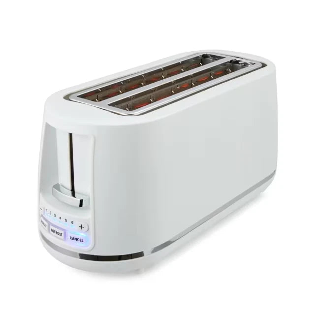 4 Slice Long Slot Toaster Variable Browning control Digital control panel