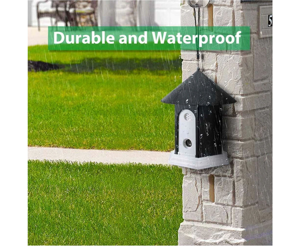 Ultrasonic Waterproof Dog Outdoor Anti Bark Controller Deterrent Training Repeller Device 3 Levels 50ft Adjustable Range For Home & Garden