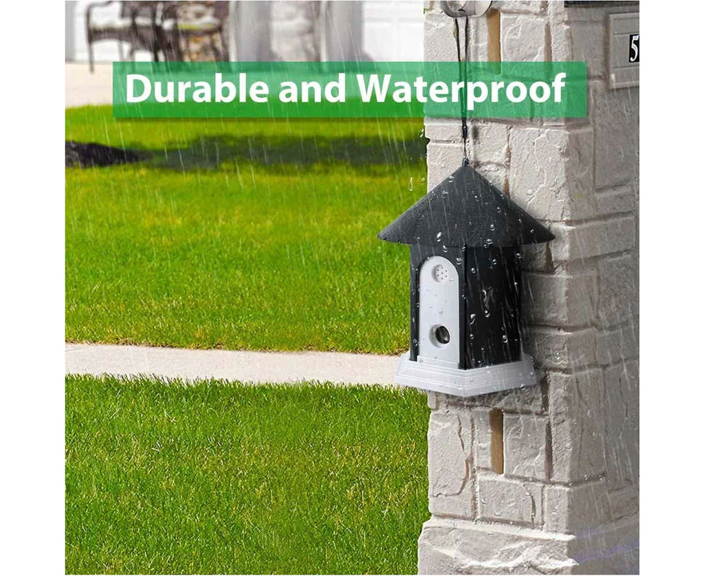 Ultrasonic Waterproof Dog Outdoor Anti Bark Controller Deterrent Training Repeller Device 3 Levels 50ft Adjustable Range For Home & Garden