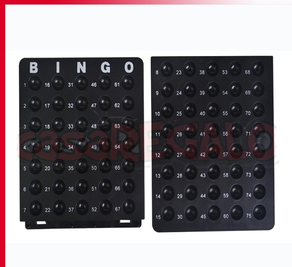 Wire Metal Cage Bingo Game Set 75 Balls Machine Rotary 18 Cards 150 Markers