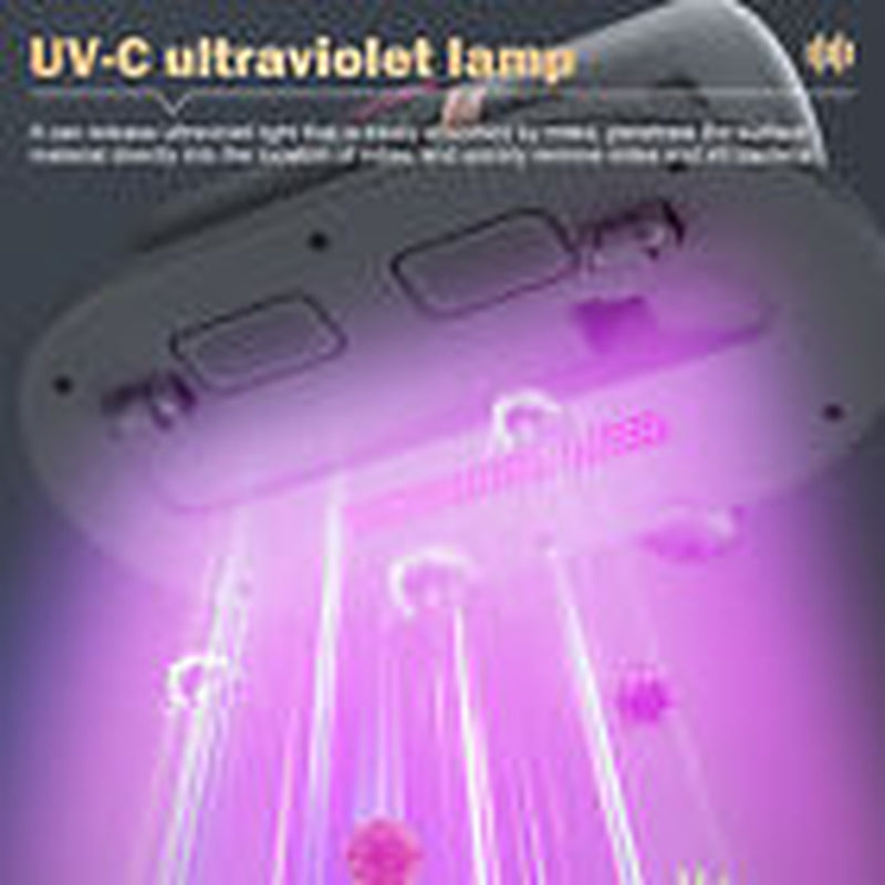 Cordless Dust Mite Remover Vacuum UV Cleaner 10000Kpa Home Bed Sofa Mattress Kit