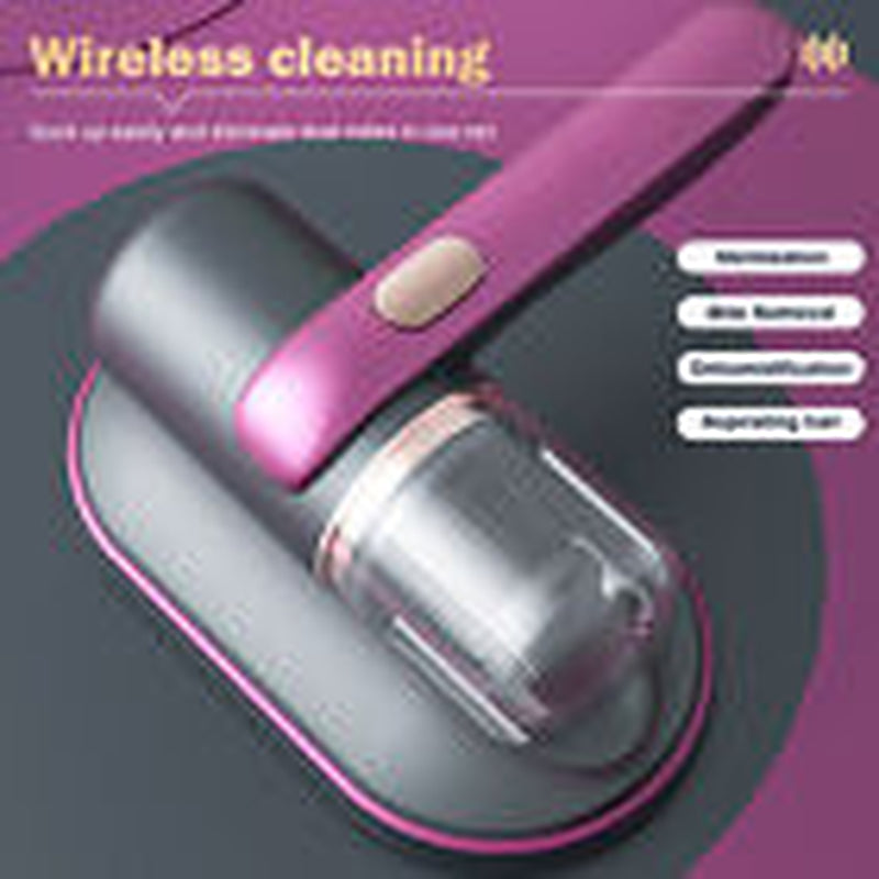 Cordless Dust Mite Remover Vacuum UV Cleaner 10000Kpa Home Bed Sofa Mattress Kit
