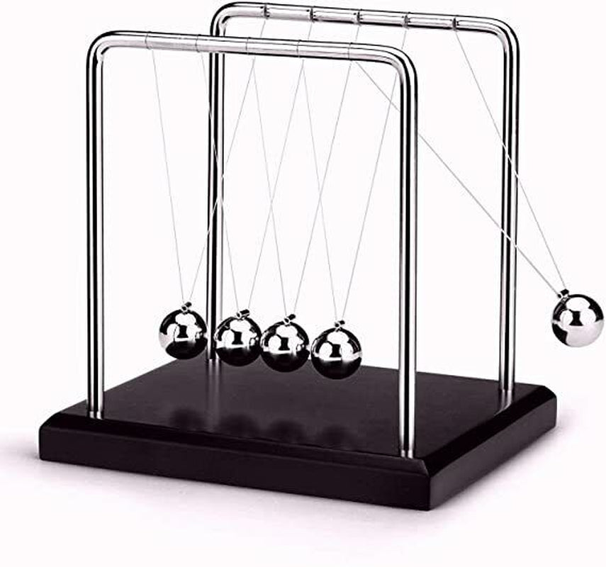 Newton'S Cradle, Desk Ball Stress Toy, Decor Pendulum, Physics Science Ball, AU
