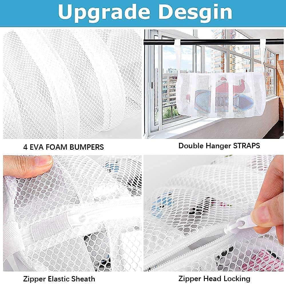 Portable Mesh Shoe Washing Bag Effective For Laundry Protection And Daily Use Ideal For Washing Machine and Travel For Shoes, Underwear, And Delicate Items