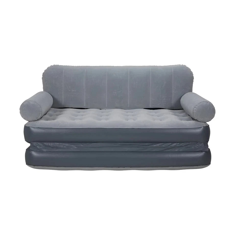 2 Seater Sofa Bed Double Couch Lounge Portable Inflatable Camping Outdoors Home