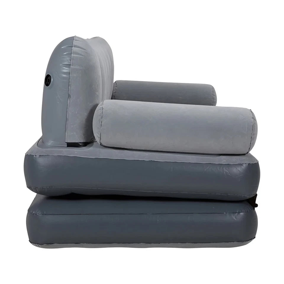 2 Seater Sofa Bed Double Couch Lounge Portable Inflatable Camping Outdoors Home