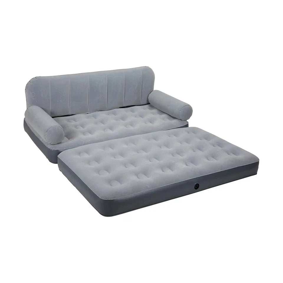 2 Seater Sofa Bed Double Couch Lounge Portable Inflatable Camping Outdoors Home