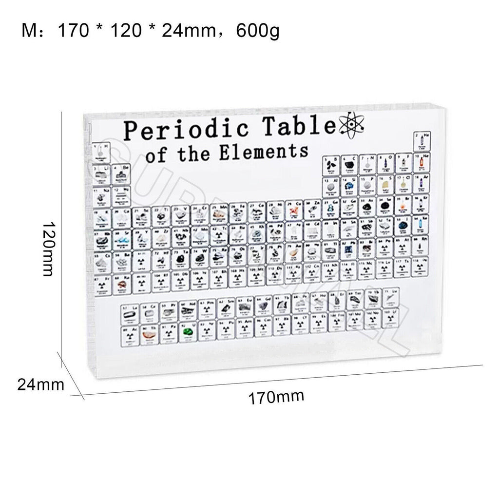 Chemistry Periodic Table Display with Chemistry 83 Elements Picture Teacher Student Gift OZ