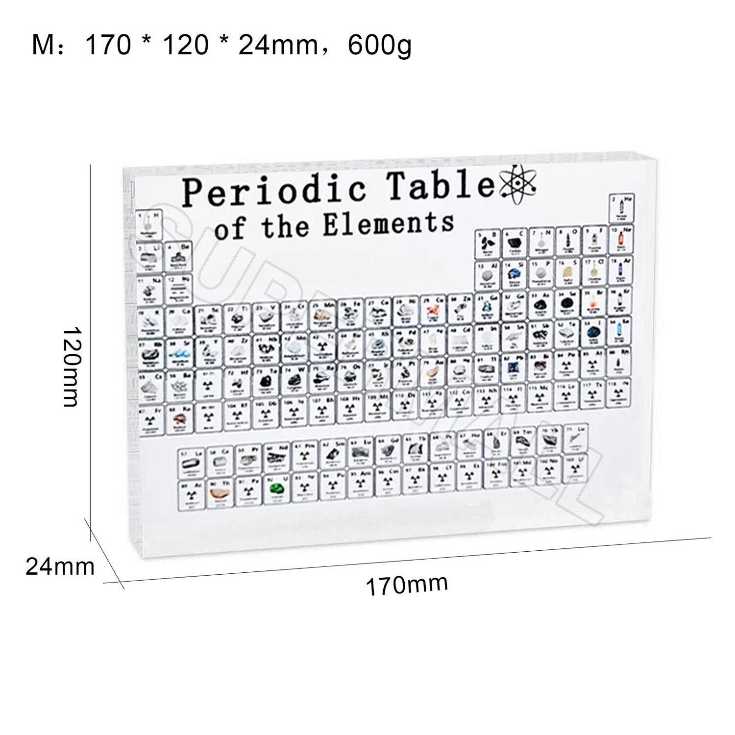 Chemistry Periodic Table Display with Chemistry 83 Elements Picture Teacher Student Gift OZ