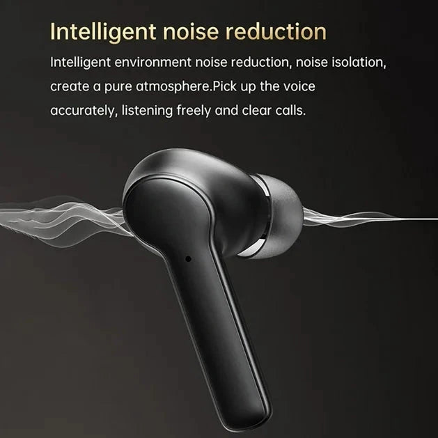 Touch Control Smart ANC+ENC  Earphone Interactive LCD Screen Bluetooth 5.3 Headphones Wireless Earbuds With Active Noise Cancellation Waterproof Headsets