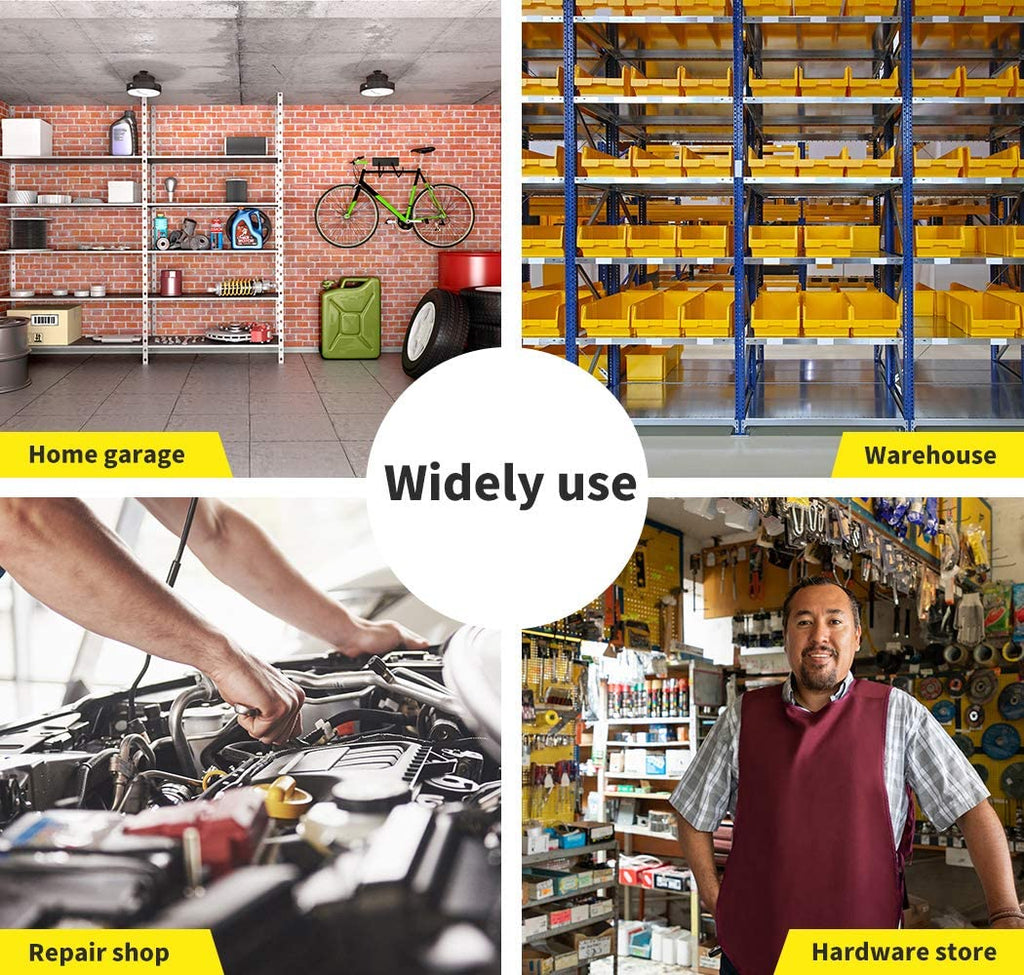 30 Tool Storage Bins Parts Organizer Wall Mounted Garage Workshop Box Shed Rack