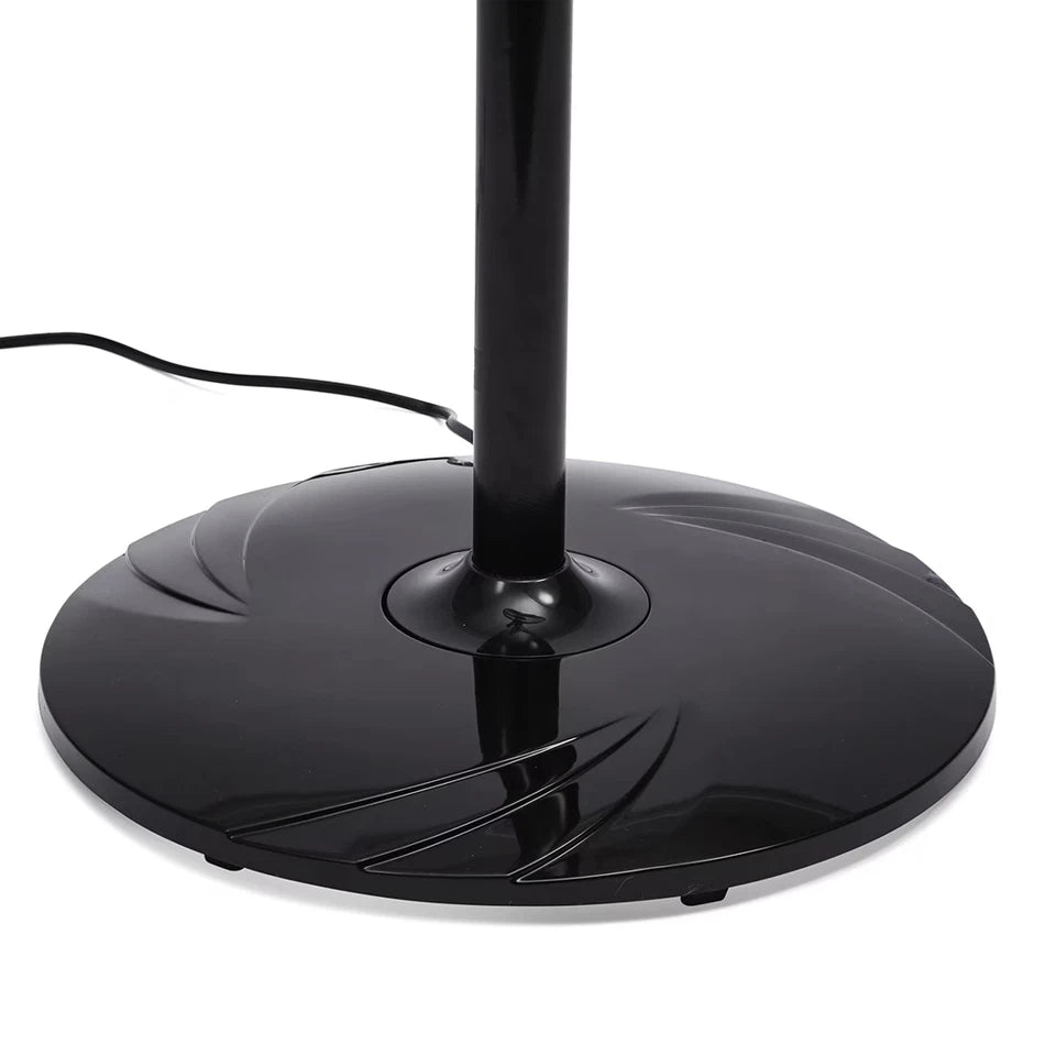 50cm Pedestal Fan Oscillating 3 Speeds Tilt Adjustable, Timer, Remote, Black
