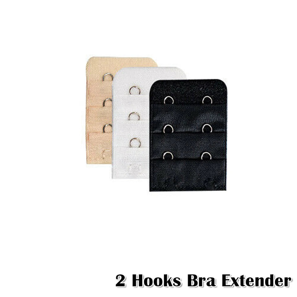 Clip On Bra Extender Extension 2 3 4 Hook Ladies Women Plus Size Maternity Strap
