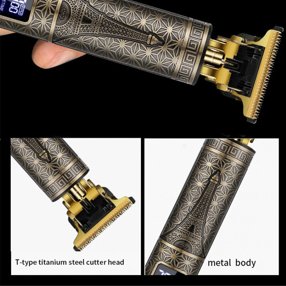 Rechargeable Hair Clippers & Beard Trimmer Set