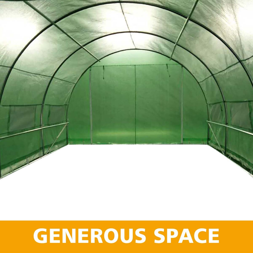 NEW Walk in Greenhouse Tunnel Plant Garden Storage 3X4.5X2M