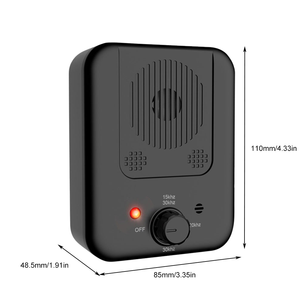 USB Rechargeable Dog Bark Stopper Ultrasonic Anti-Barking Device With 3 Levels Sonic Bark Deterrents 15-30ft Working Distance - Smart Pet Training & Repellent Bark Control Tool