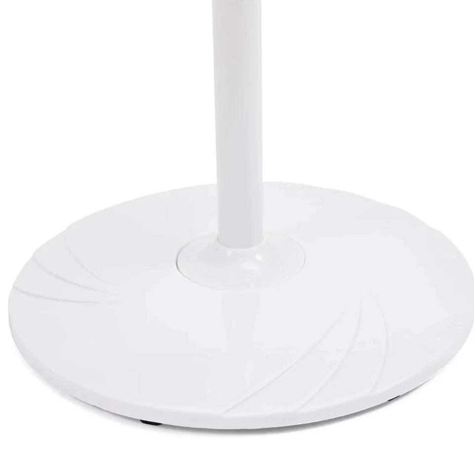 50cm Pedestal Fan Oscillating 3 Speeds Tilt Adjustable, Timer, Remote, White