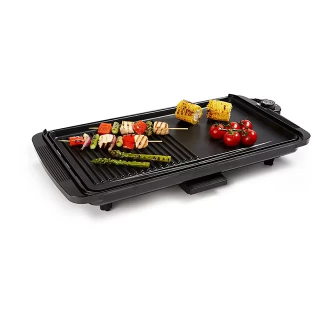 2000W Electric BBQ Teppanyaki Non-stick Grill Tough Hot Plate with Drip Tray OZ2000W Electric BBQ Teppanyaki Non-stick Grill Tough Hot Plate with Drip Tray OZ