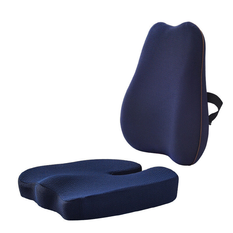 Coccyx Orthopedic Memory Foam Seat Cushion Lumbar Back Pillow Pain Relief Car AU