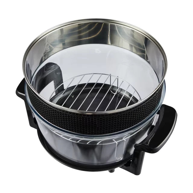 TURBO CONVECTION OVEN 12L ELECTRIC COOKER ROAST BAKE GRILL 1300W COMPACT OVEN