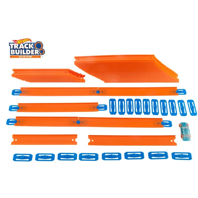 Kids Children Hot Wheels Car Mega Track Builder Car Pack Extension 86+ Track Pcs