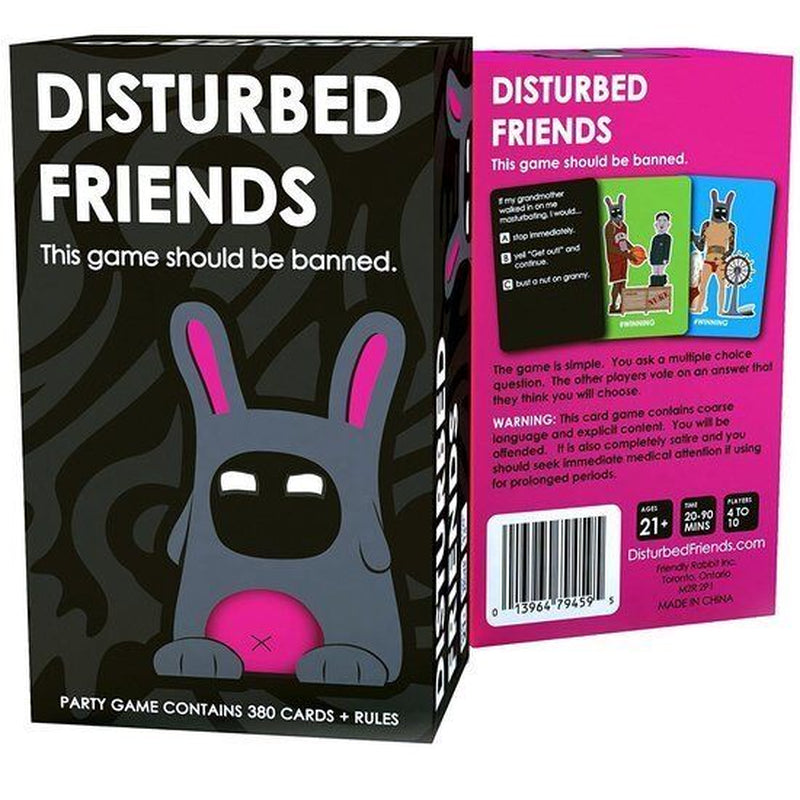 Disturbed Friends Party Card Games Cards MELBOURNE STOCK