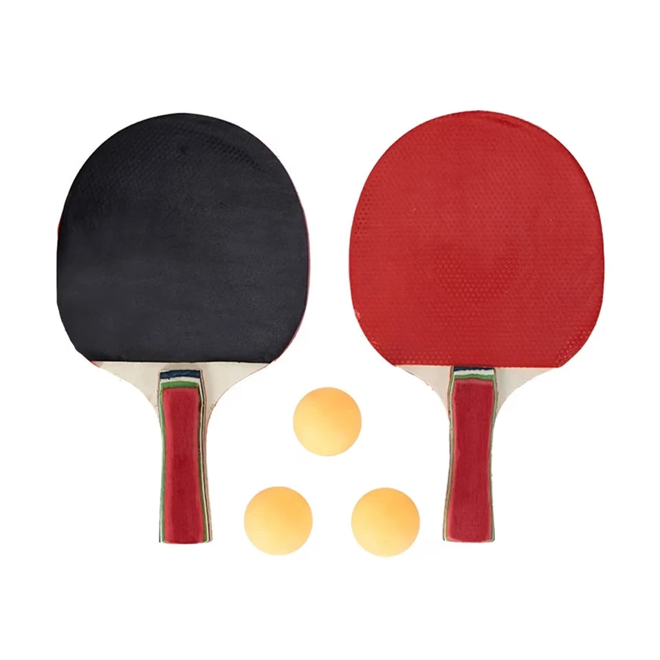 Portable Indoor Table Tennis Table Ping Pong Pingpong Balls Racket Paddle Pack