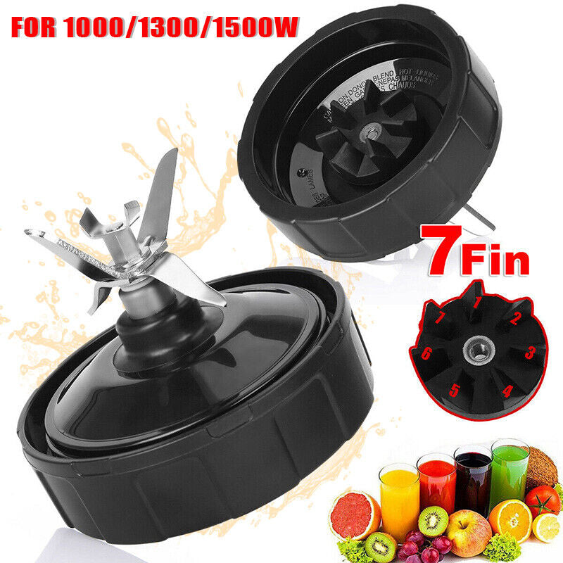 Replacement 7Fin Extractor Blade Blender for Nutri Ninja Auto IQ 1000 1300 1500