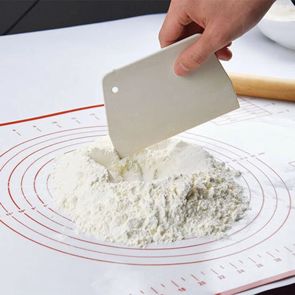 Non-Stick Silicone Baking Mat Rolling Cake Dough Scale Pastry Clay Fondant Sheet