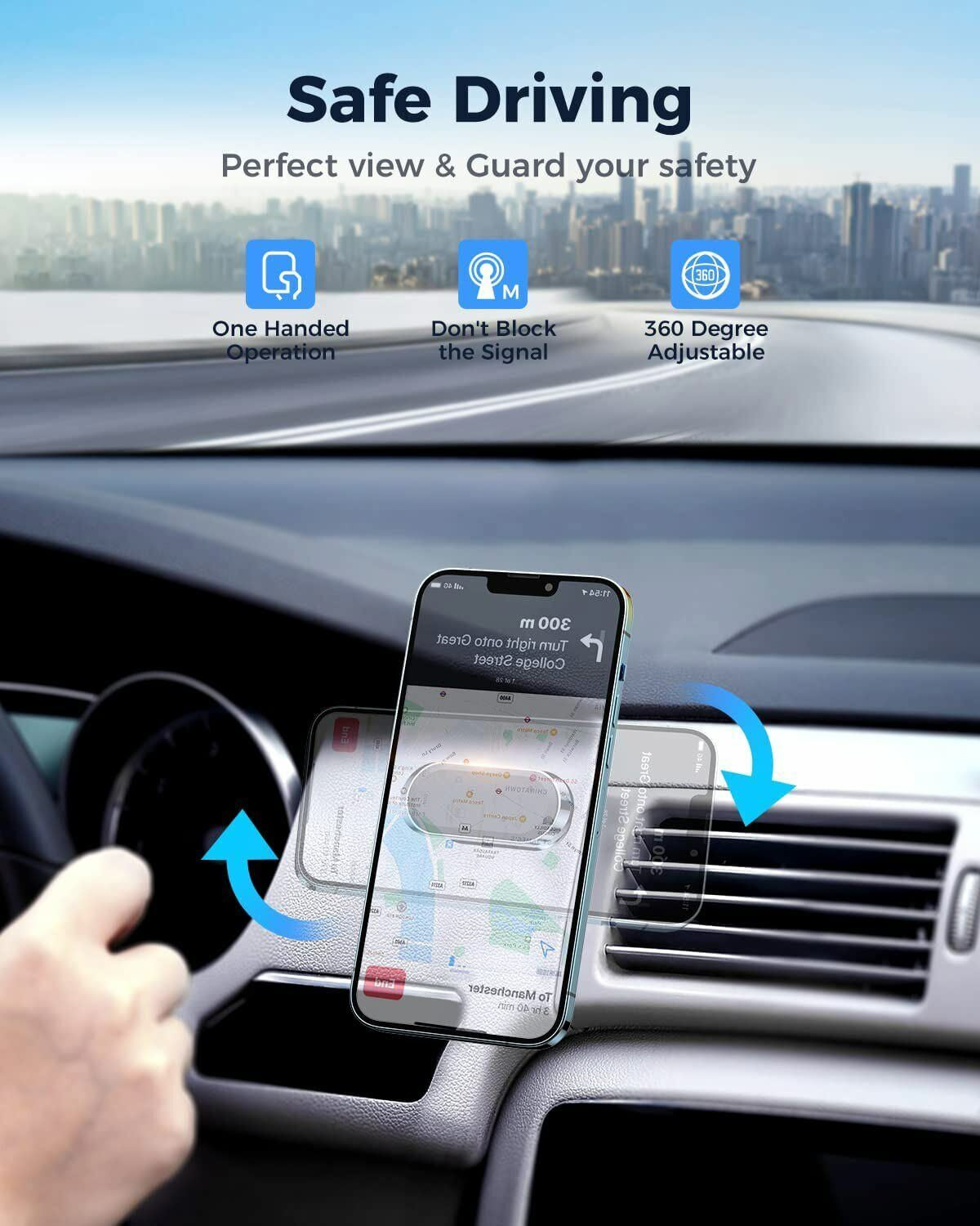 Magnetic Multi Scene Use Car Phone Holder Mount Dashboard Stand Universal for Iphone Samsung GPS
