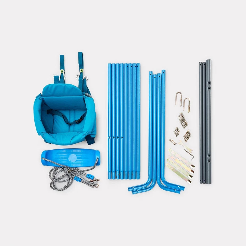 kids 2 in 1 Swing Set growing Toddler outdoor Enjoy