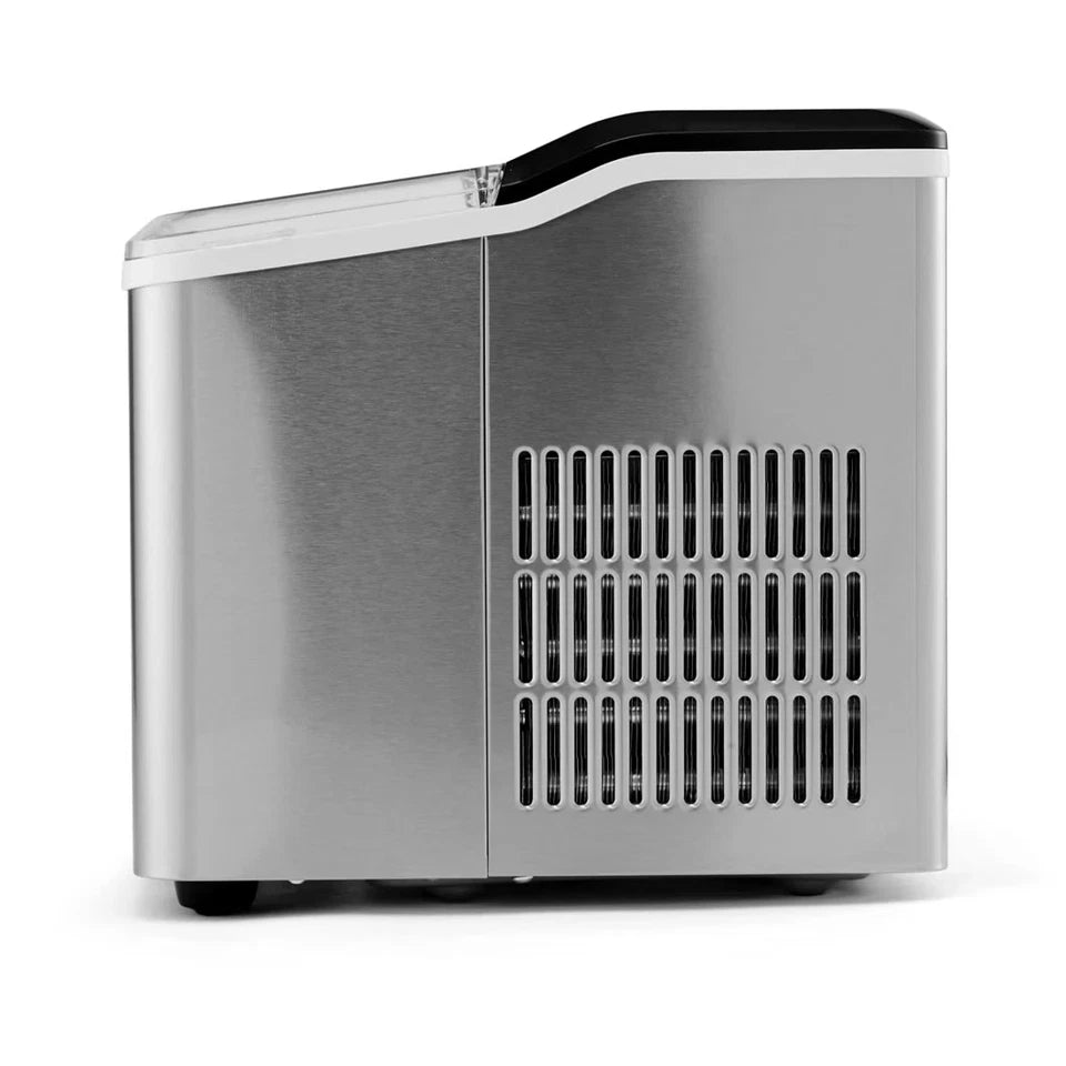 Ice Maker Portable Ice Cube Tray Counter Party 1.5L Stainless Steel Home Bar