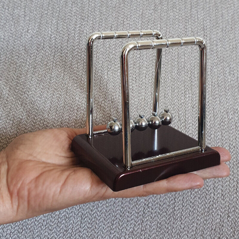 Newton'S Cradle, Desk Ball Stress Toy, Decor Pendulum, Physics Science Ball, AU