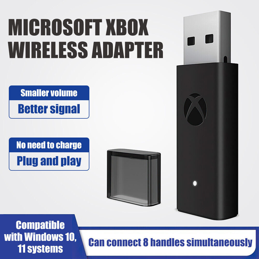 2Nd Generation Wireless Receiver Adapter for XBOX ONE Game Controller WIN 10