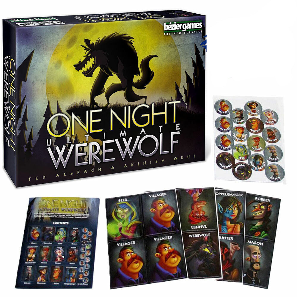 10 Mins Game One Ultimate Werewolf Card Games Night Board Deluxe Edition