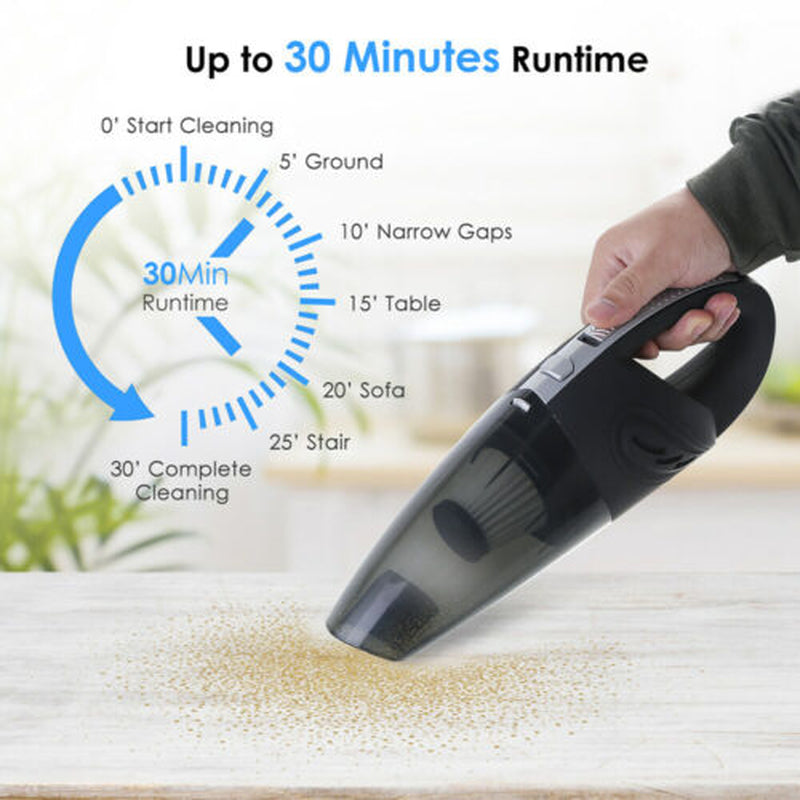 Home Rechargeable Car Vacuum Cleaner Wireless Handheld Vaccum Cleaner Wet Dry