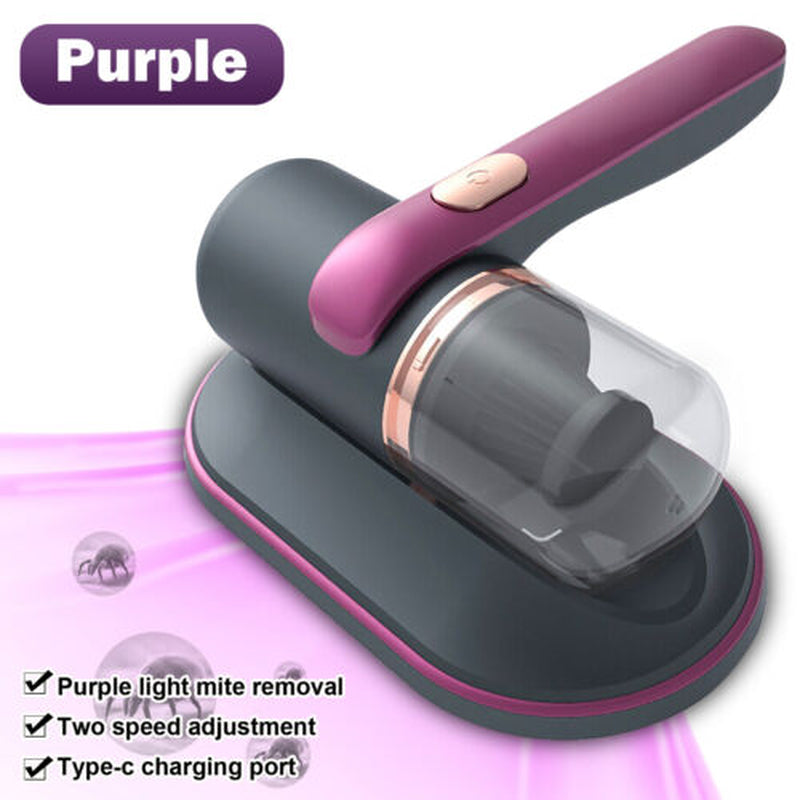 Cordless Dust Mite Remover Vacuum UV Cleaner 10000Kpa Home Bed Sofa Mattress Kit
