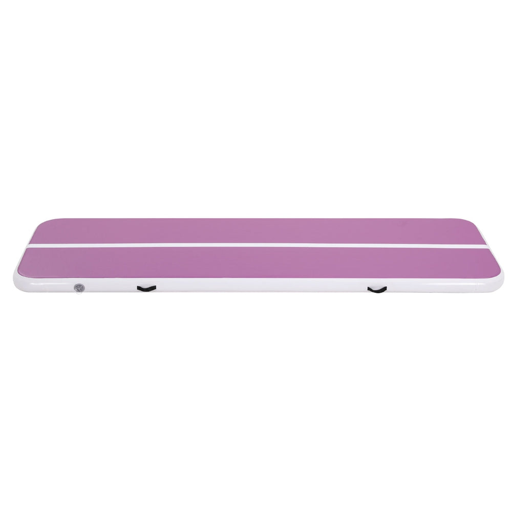 Everfit 3M Air Track Gymnastics Tumbling Exercise Cheerleading Mat Inflatable Purple