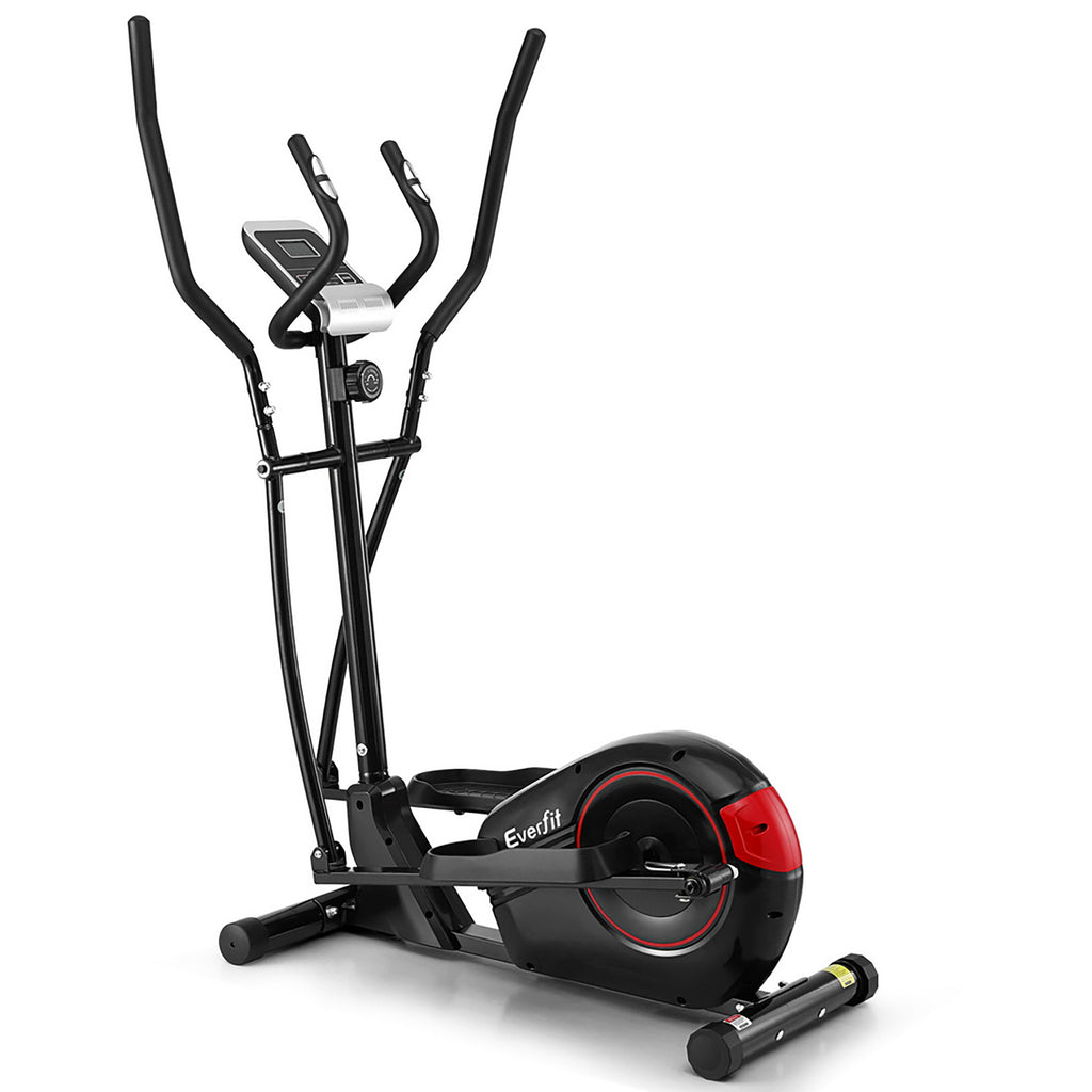 Everfit Exercise Bike Elliptical Cross Trainer Home Gym Fitness Machine LCD
