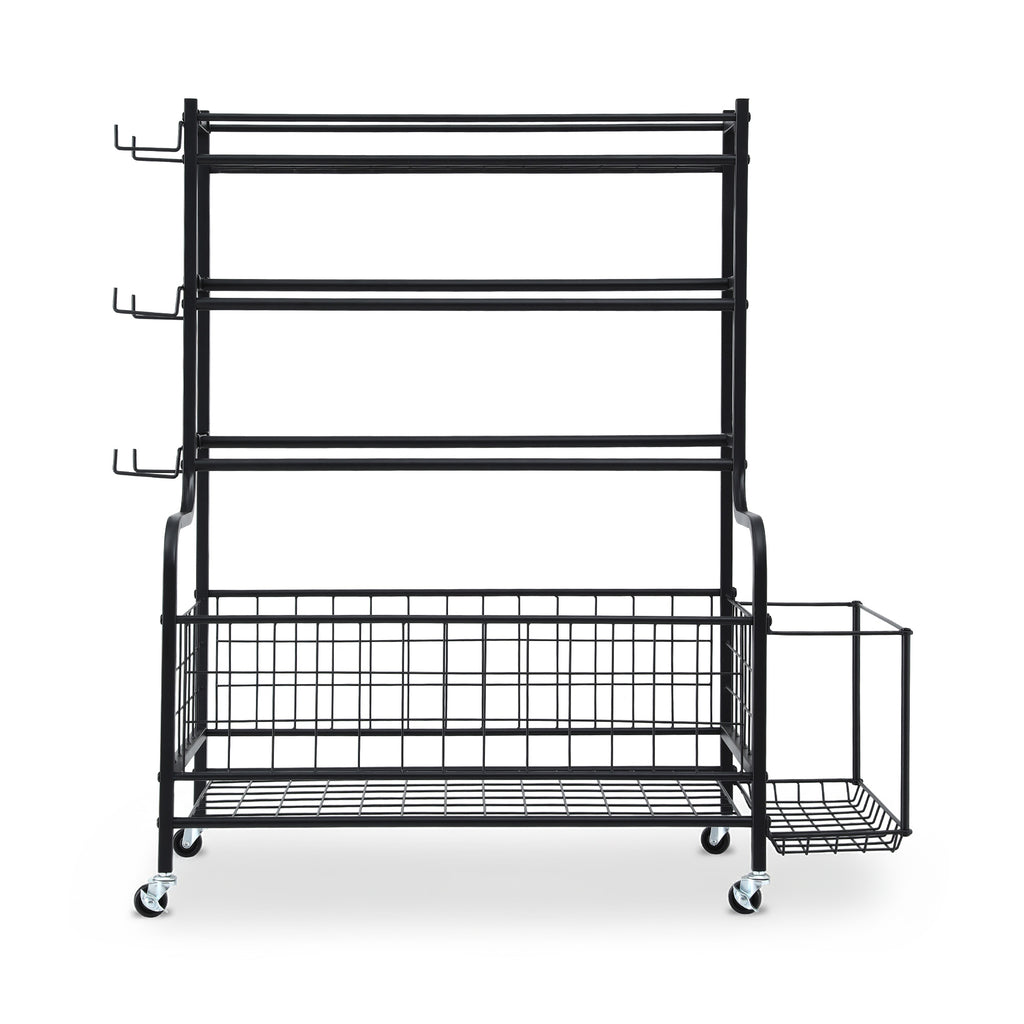 Everfit Dumbbell Rack Weight Rack for Dumbbells Home Gym Storage Black